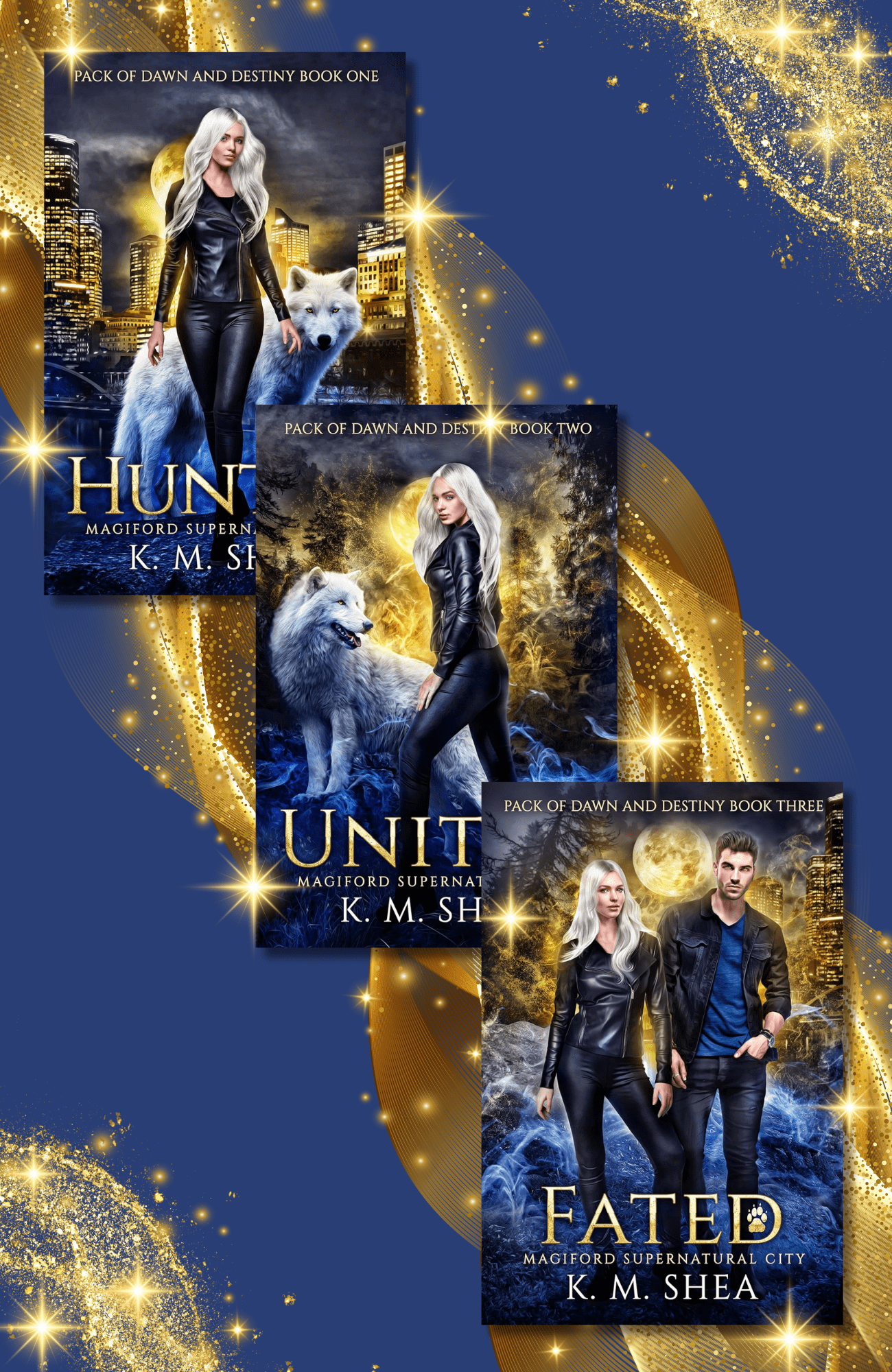 How to run with the big dogs: A review of the Pack of Dawn and Destiny series by K.M. Shea