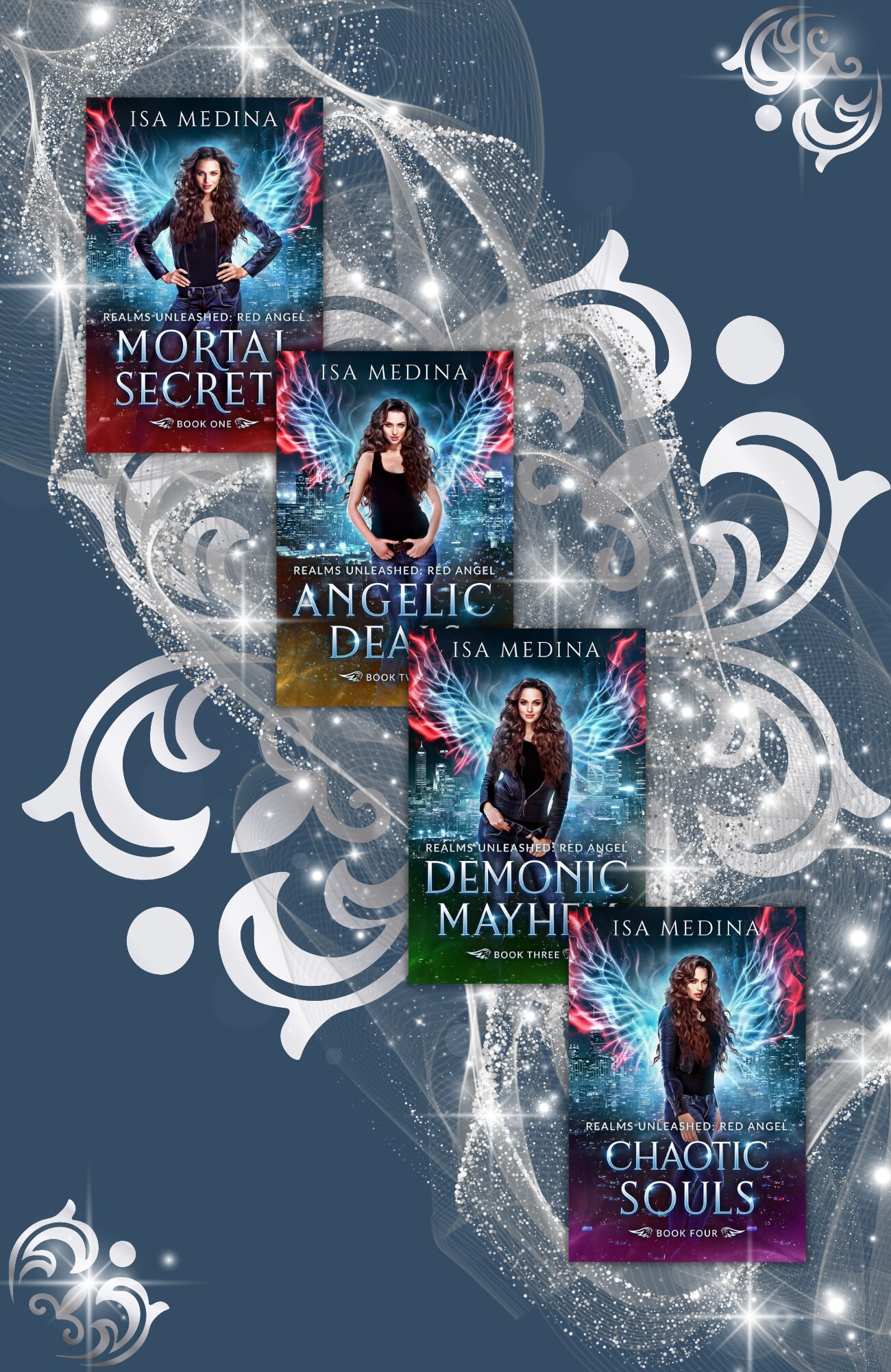 Realms Unleashed: Red Angel series by Isa Medina