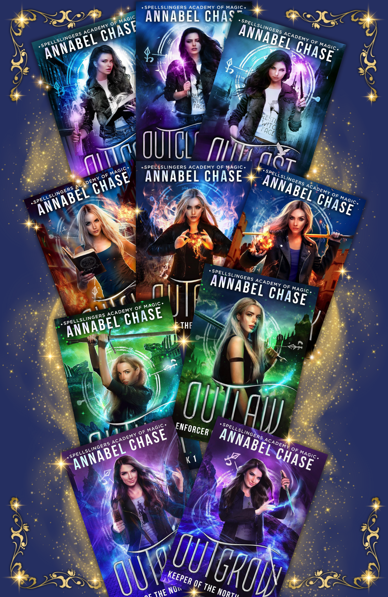 You have to stay alive to graduate with honors…A review of Spellslingers Academy of Magic by Annabel Chase